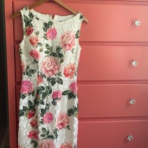 JOVANI Lacey floral dress